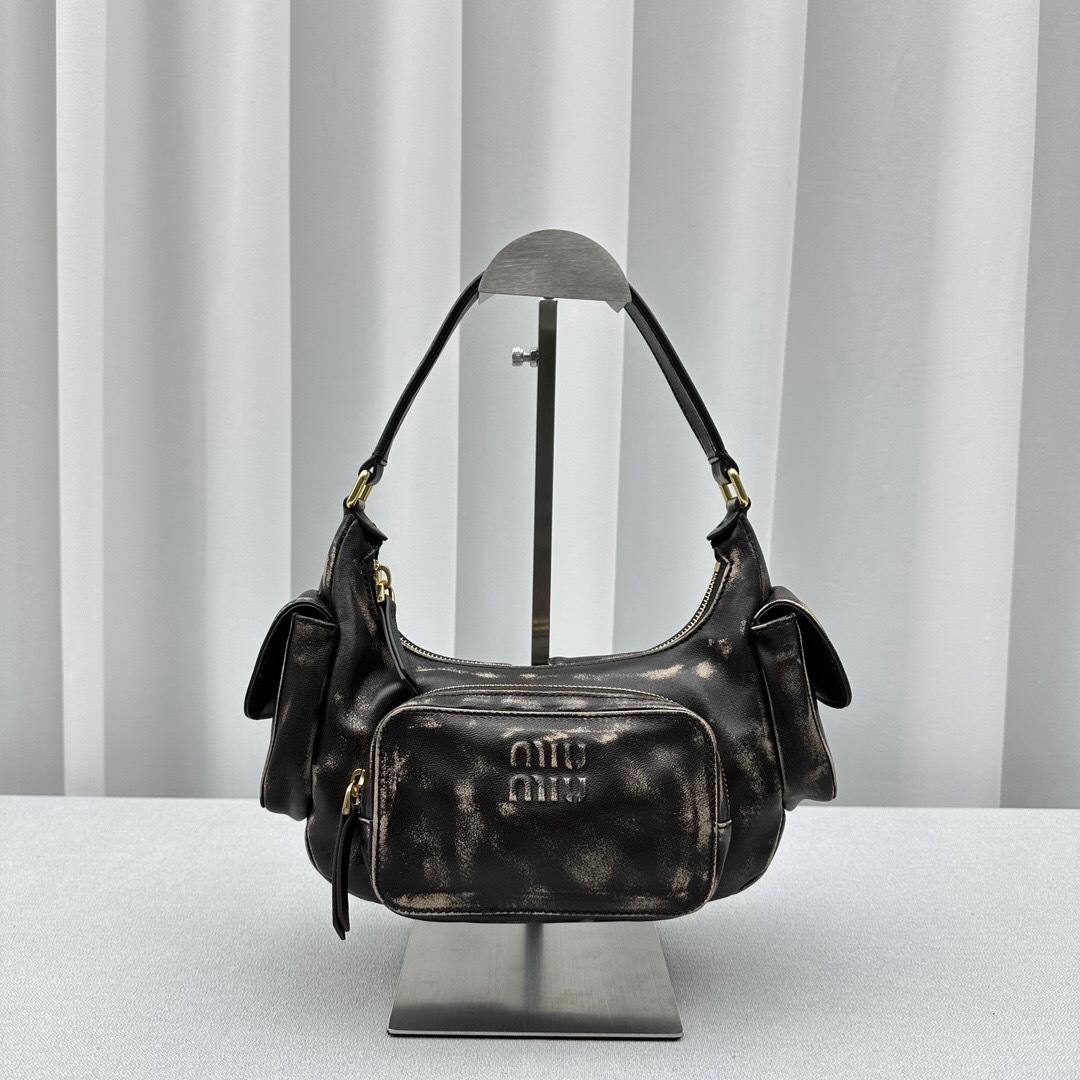 Miu Miu Nappa Leather Pocket Bag