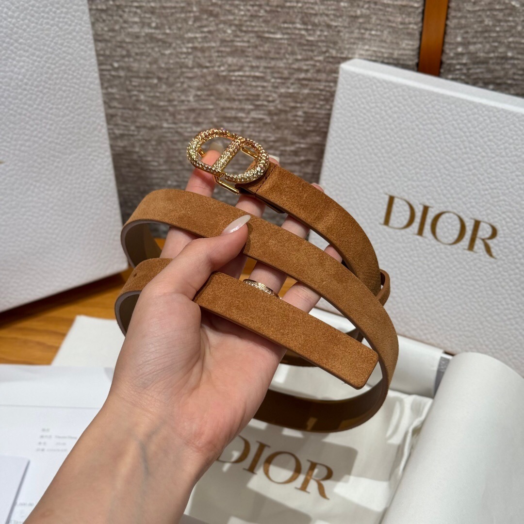Dior Belt Brown