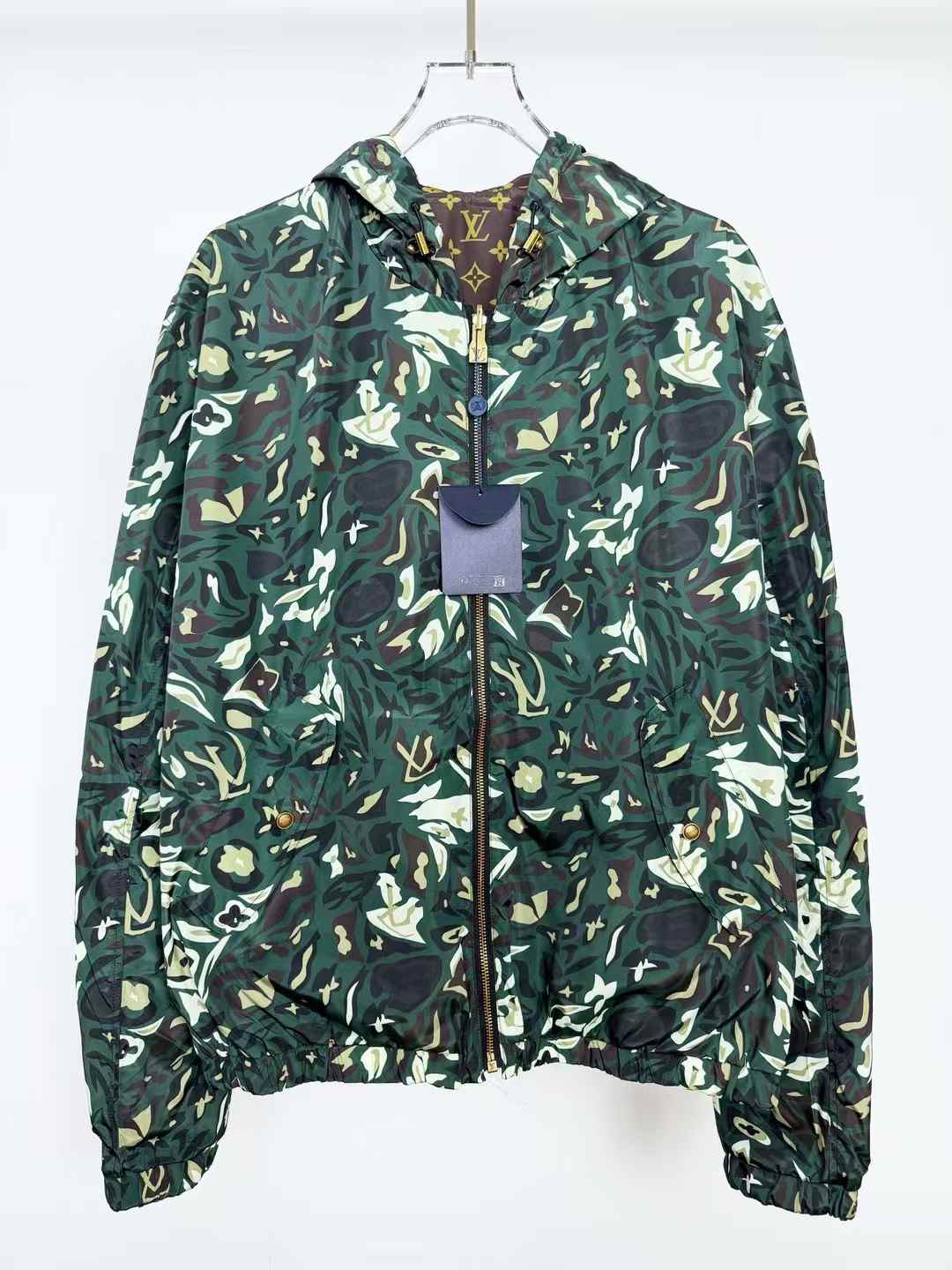 LV Monogram Reversible Windbreaker Jacket