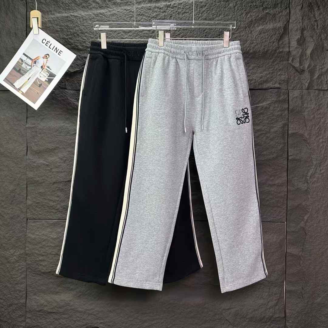Loewe Anagram logo sweatpants grey