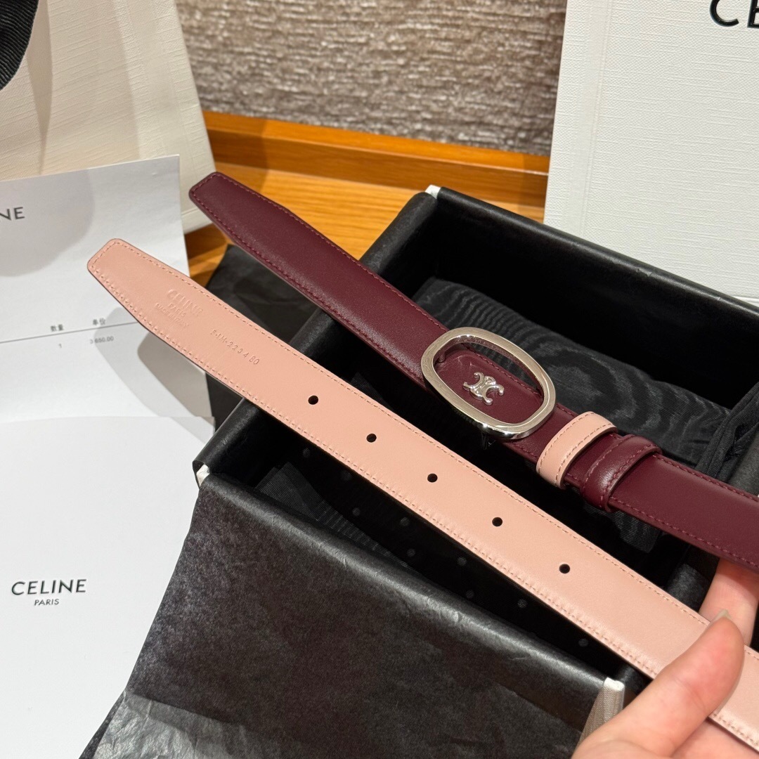 Celine Belt Claf Leather