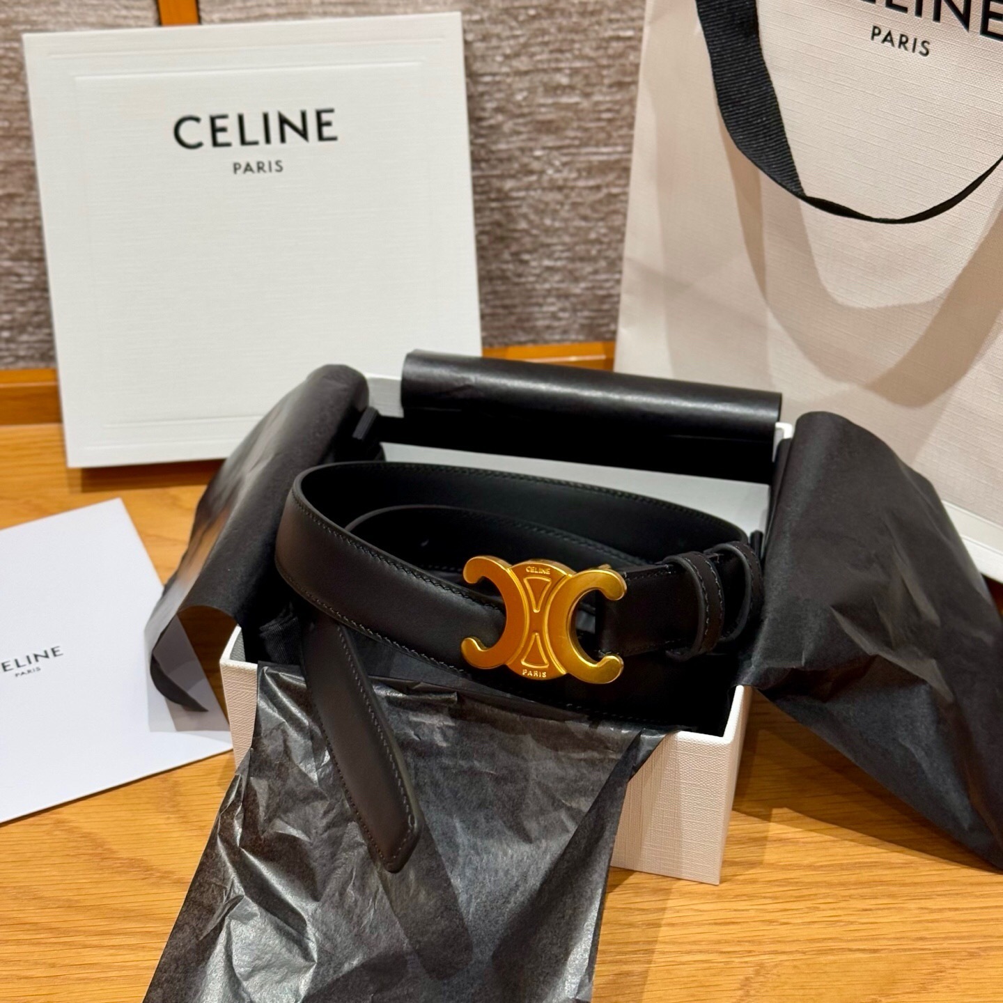 Celine Medium Triomphe Belt
