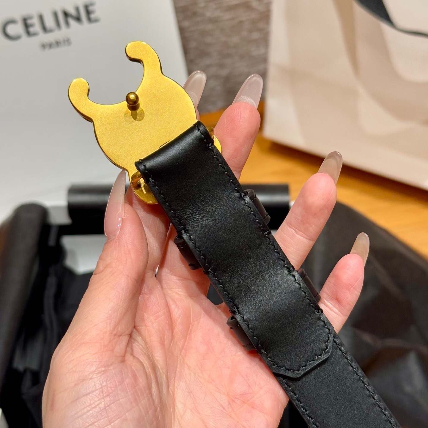 Celine Triomphe Belt