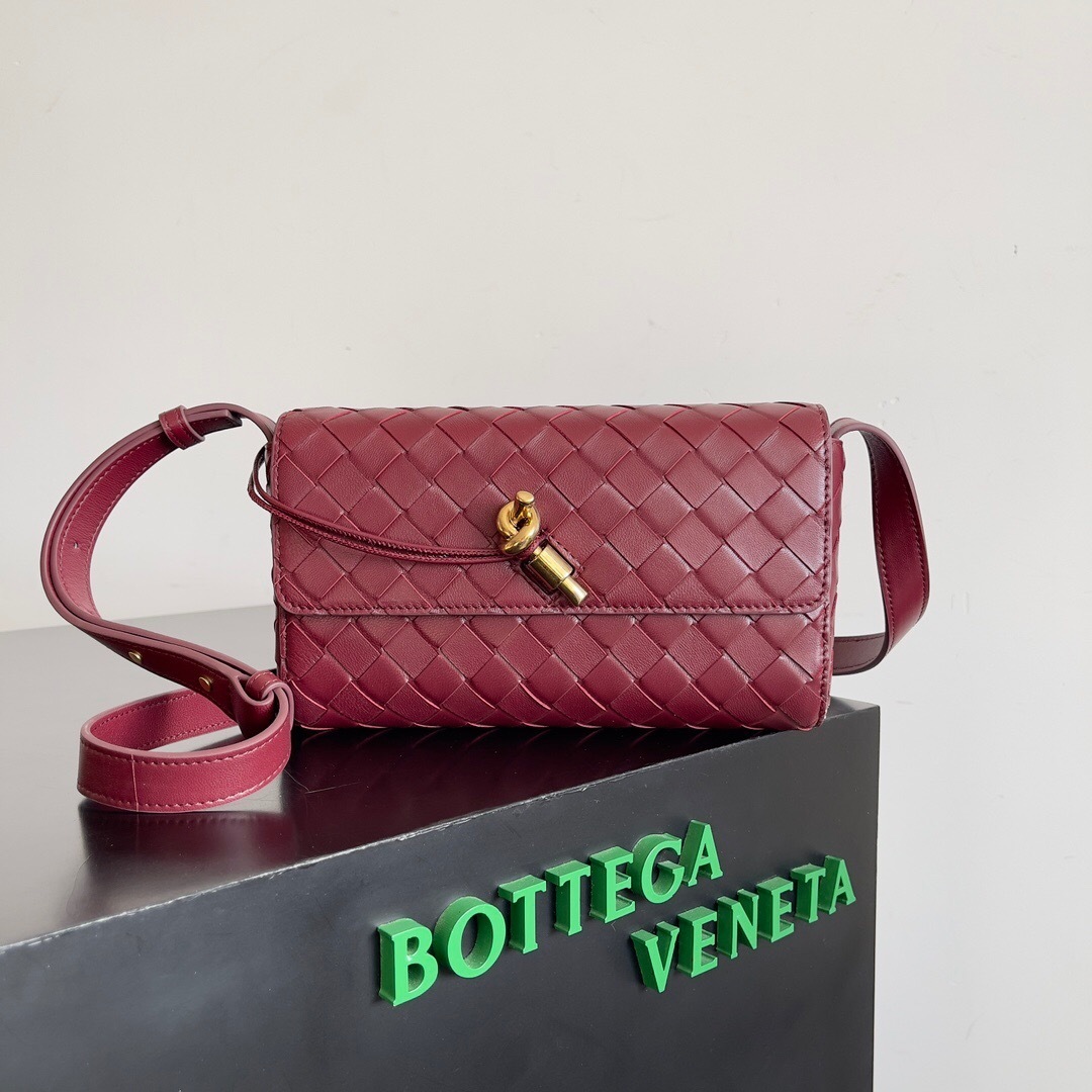 Bottega Veneta Andiamo bag with a sliding crossbody strap and knot detail