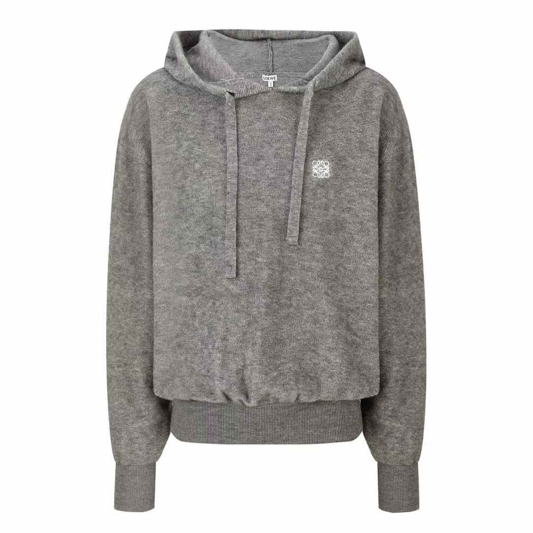 loewe wool-blend hoodie