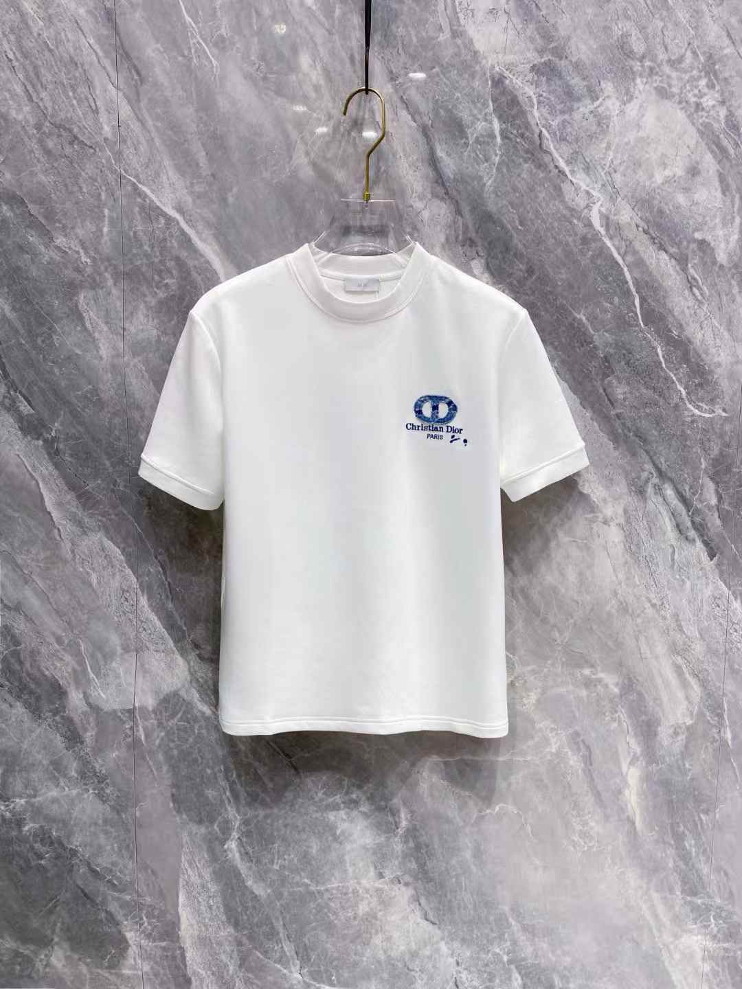 Dior men's t-shirt with a logo on the chest