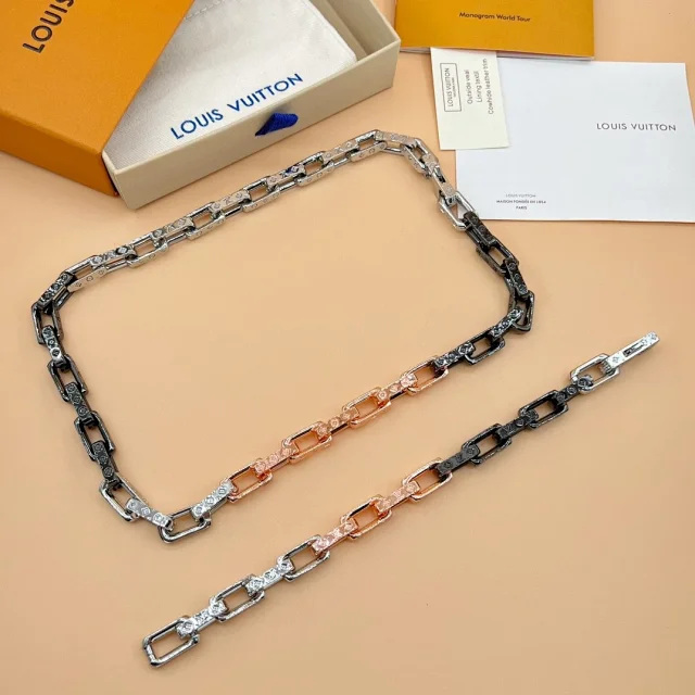 LV Monogram Chain Necklace