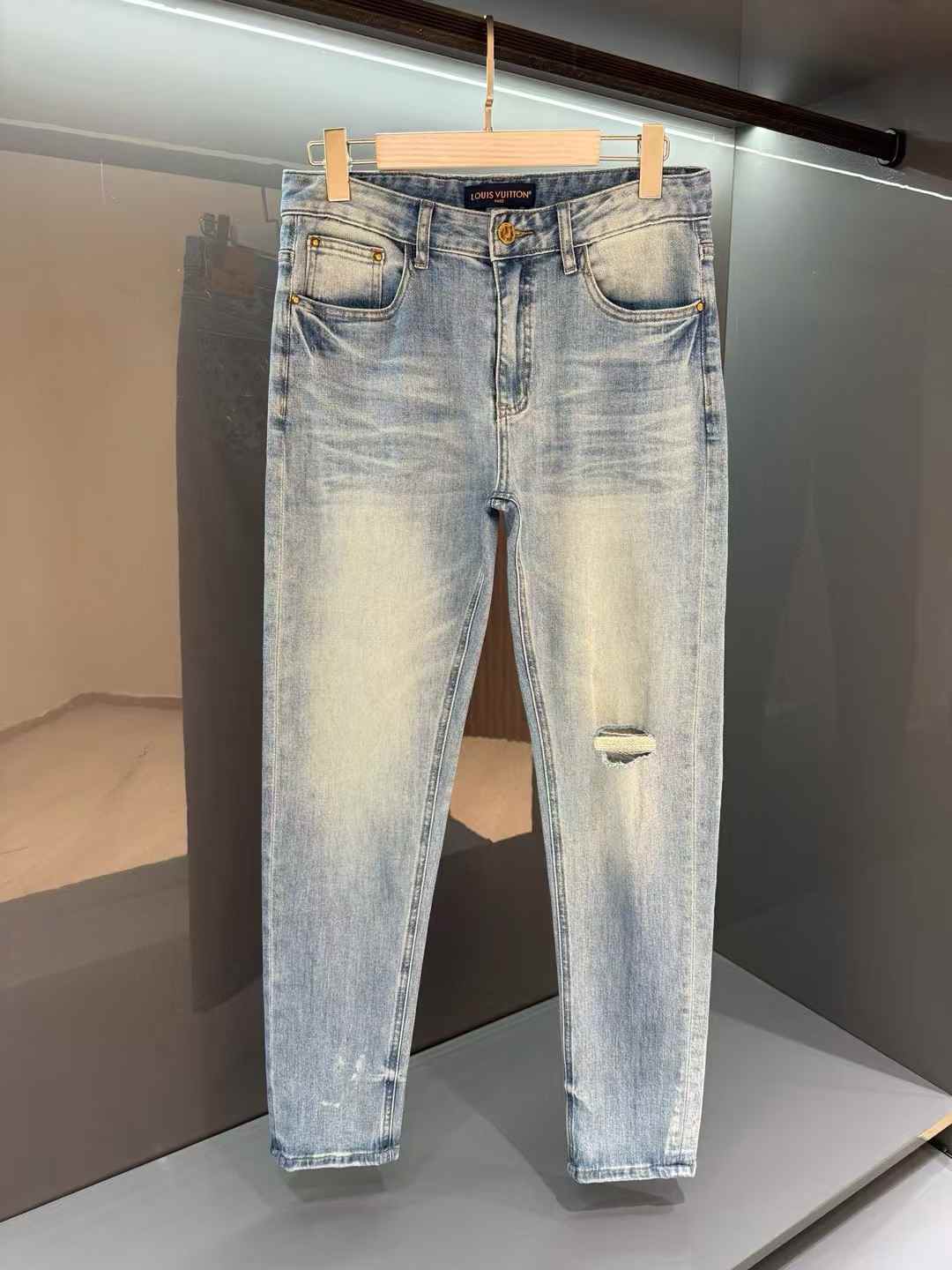 LV denim jeans