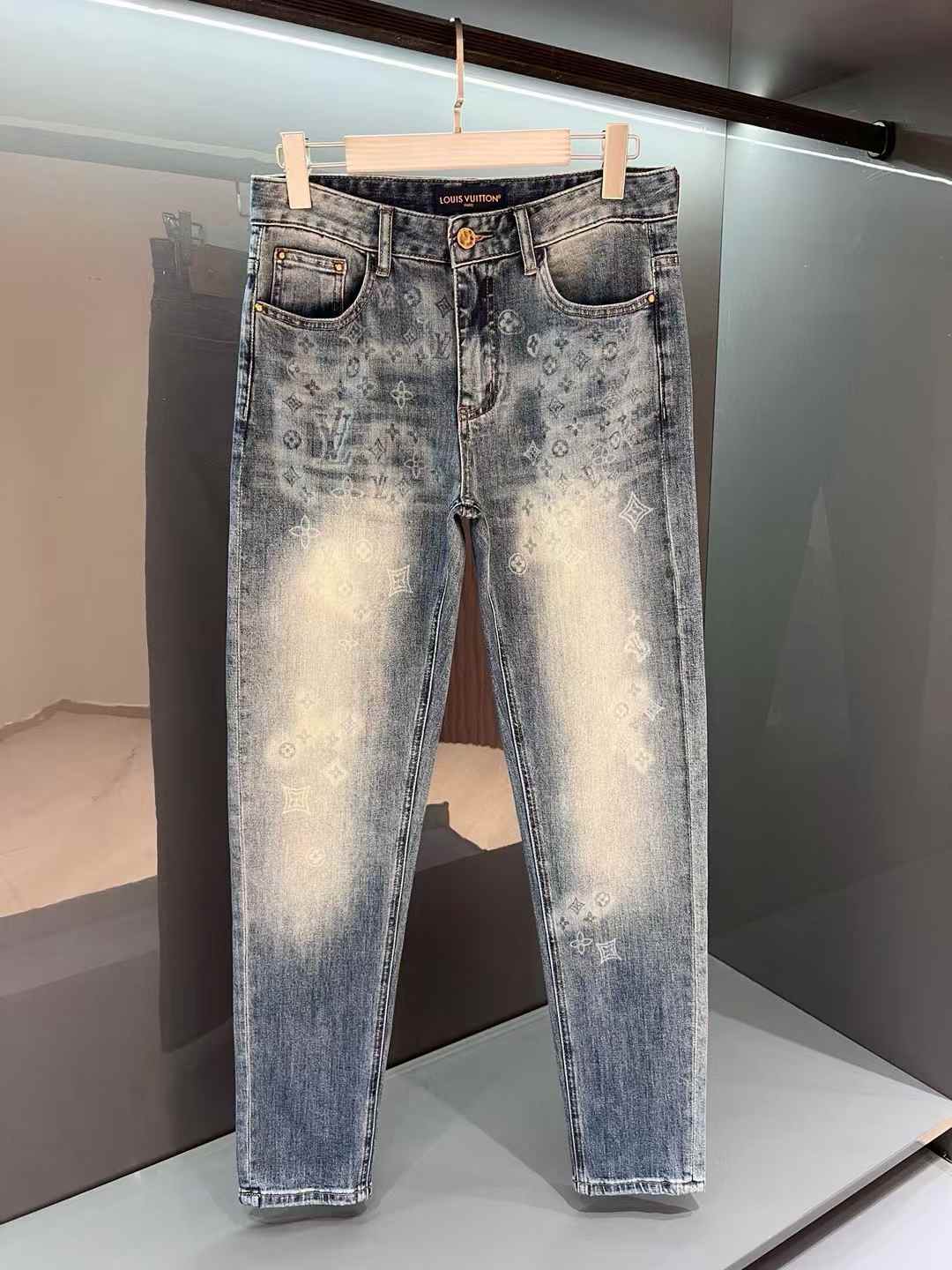LV Monogram Denim jeans