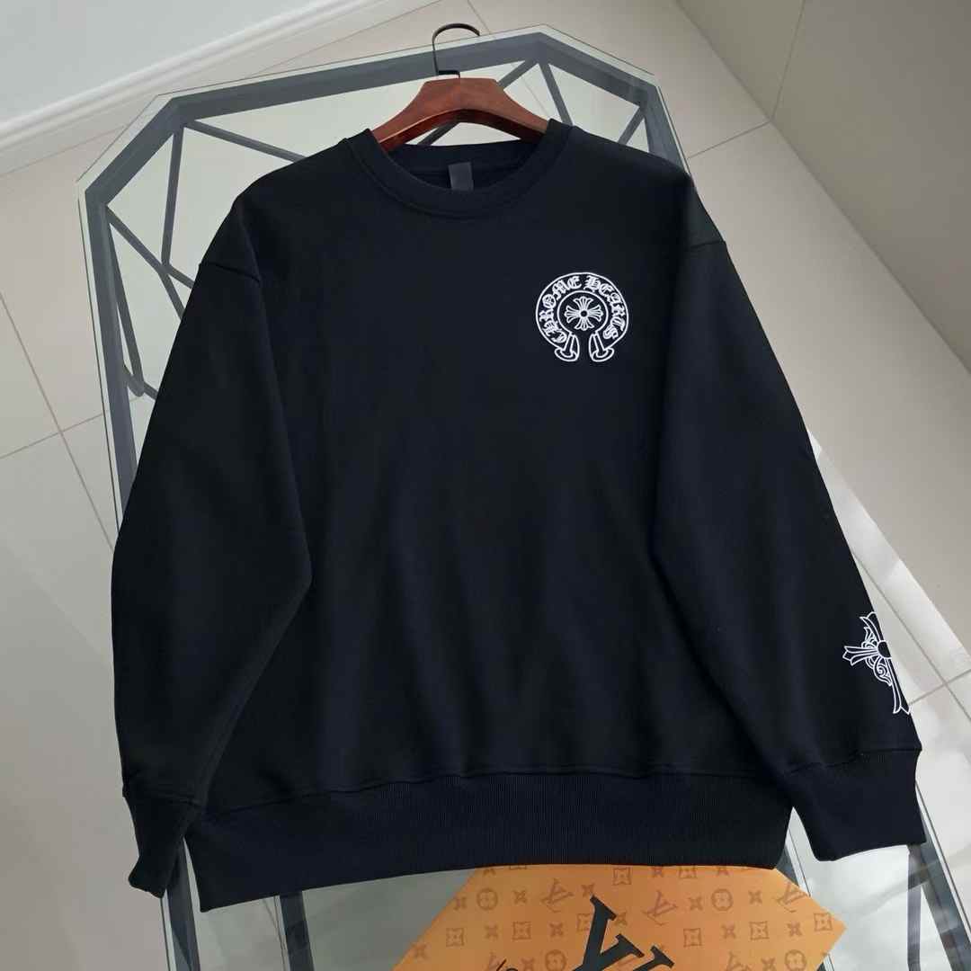 Chrome Hearts Horseshoe Crewneck sweatshirt in black