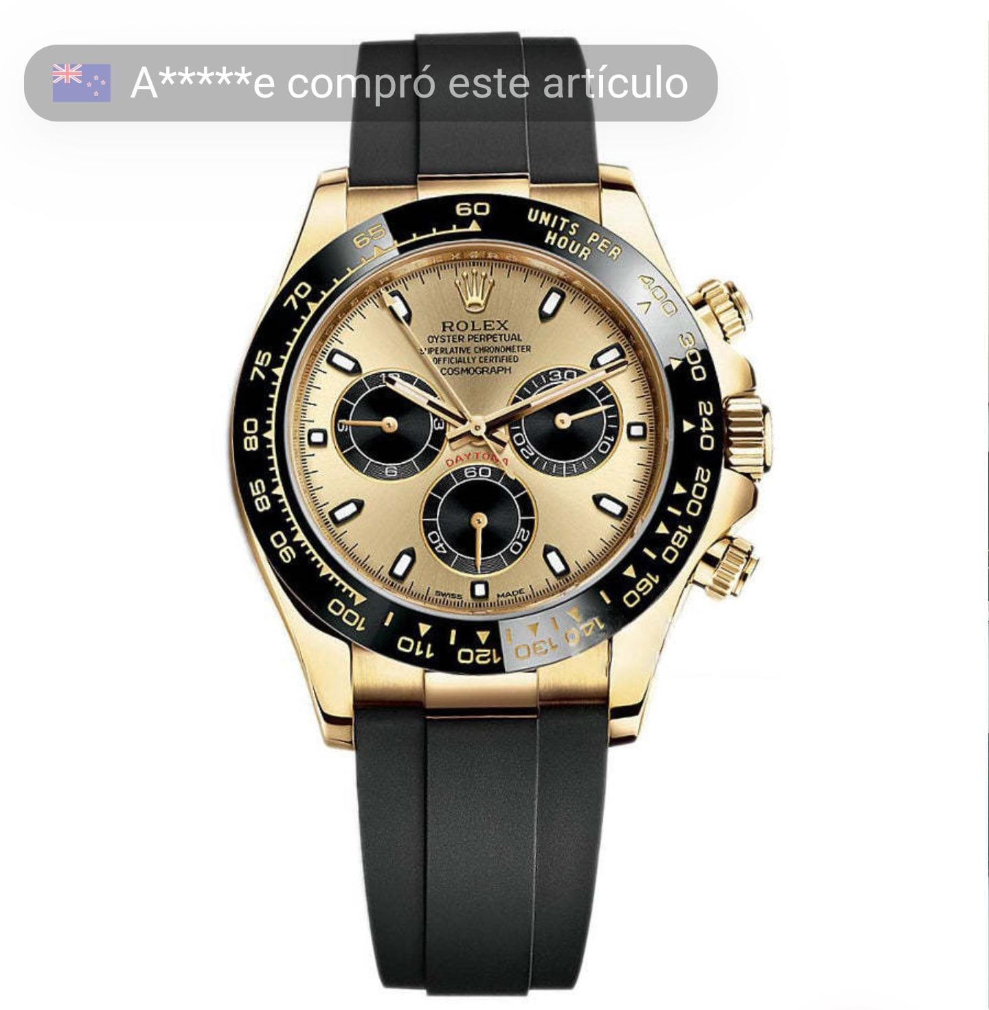 ROLDYT0533 - Daytona 116518LN 904L YG/RU Gold/Stk VSF DD4130 $628