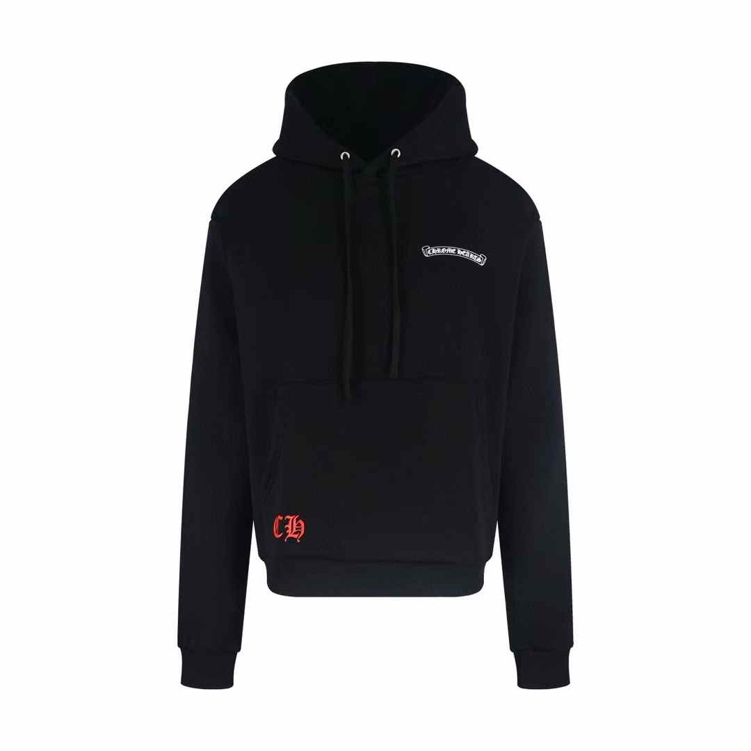 chrome hearts hoodie black