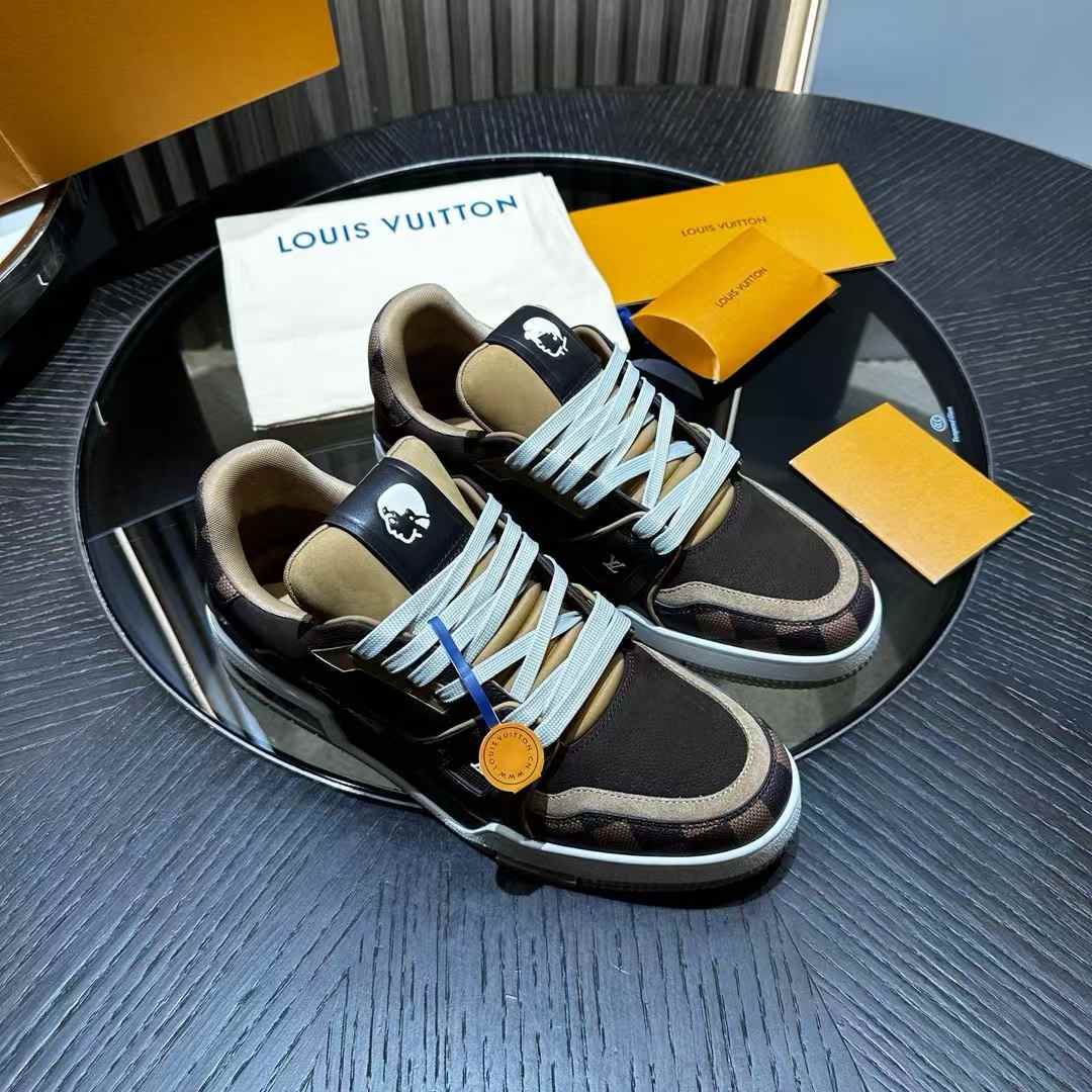 LV Trainer Sneaker Black