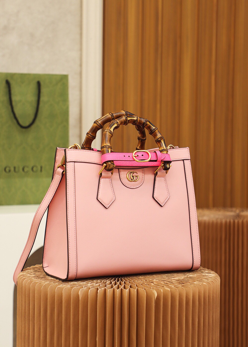 Gucci Diana tote bag with bamboo handles