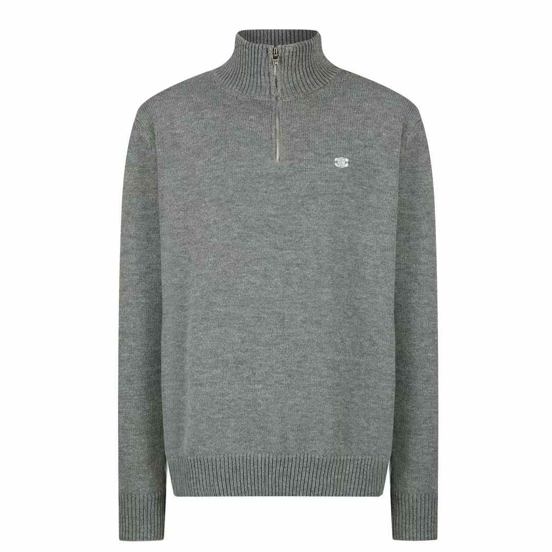 Celine Triomphe Trucker Sweater in ribbed wool