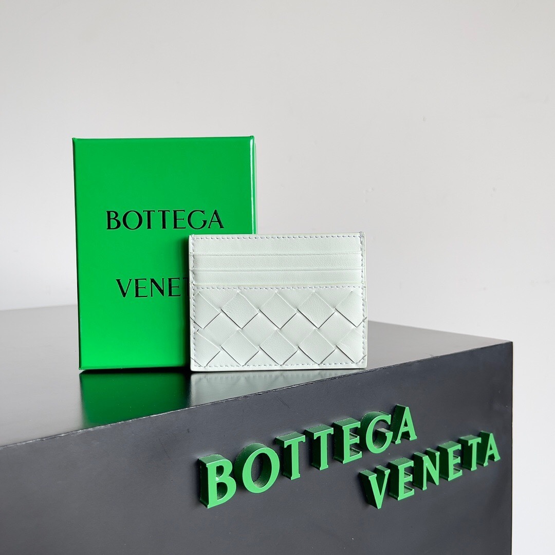 Bottega Veneta Intrecciato leather credit card case