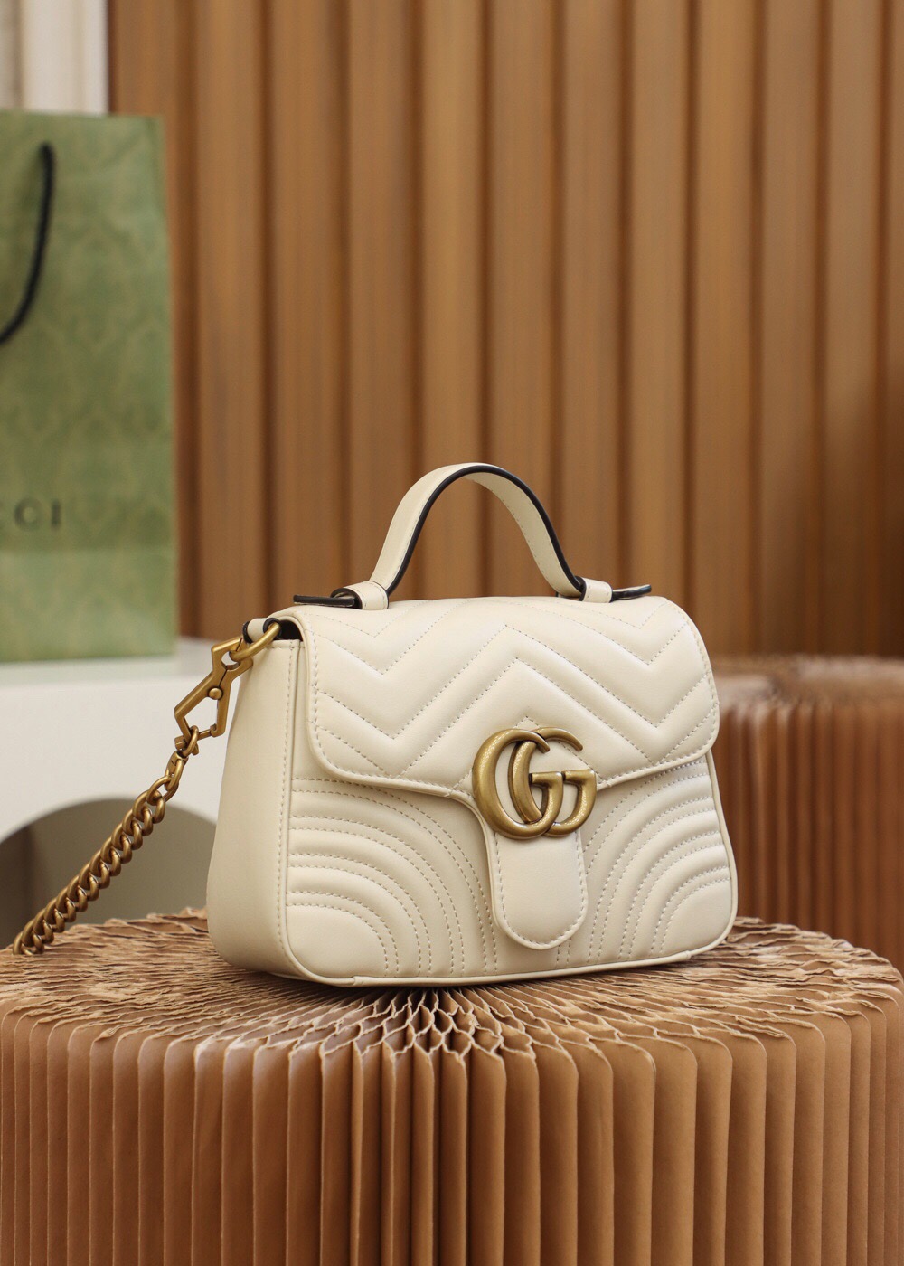 Gucci ?? ??????? ???? 547260 21*15.5*8?? White