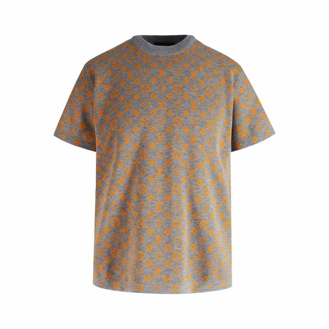 LV Jacquard Cotton T-Shirt