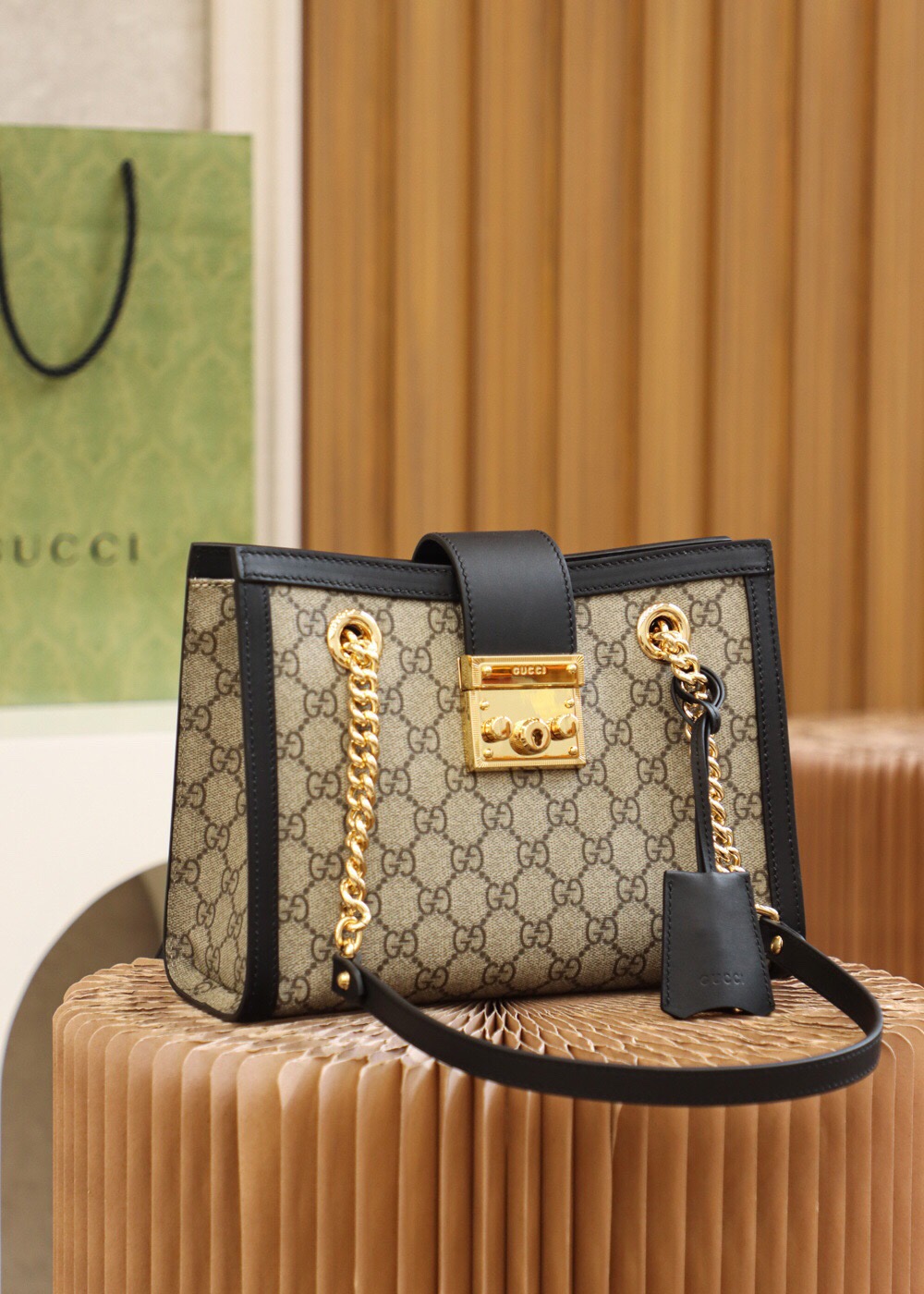 Gucci ??????? Black / Small 498156 Size 26*18*10??