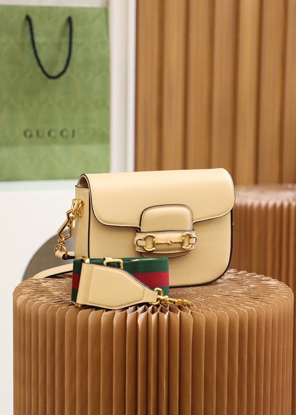 Gucci ???????? ???? ???? Rice 658574 Size 20.6*14.4*5.1cm