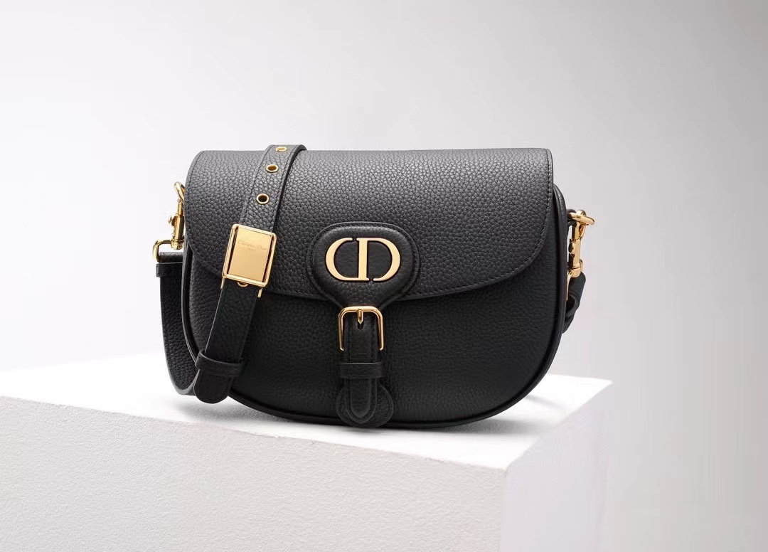 Dior Bobby Bag grained calfskin leather black all colors
