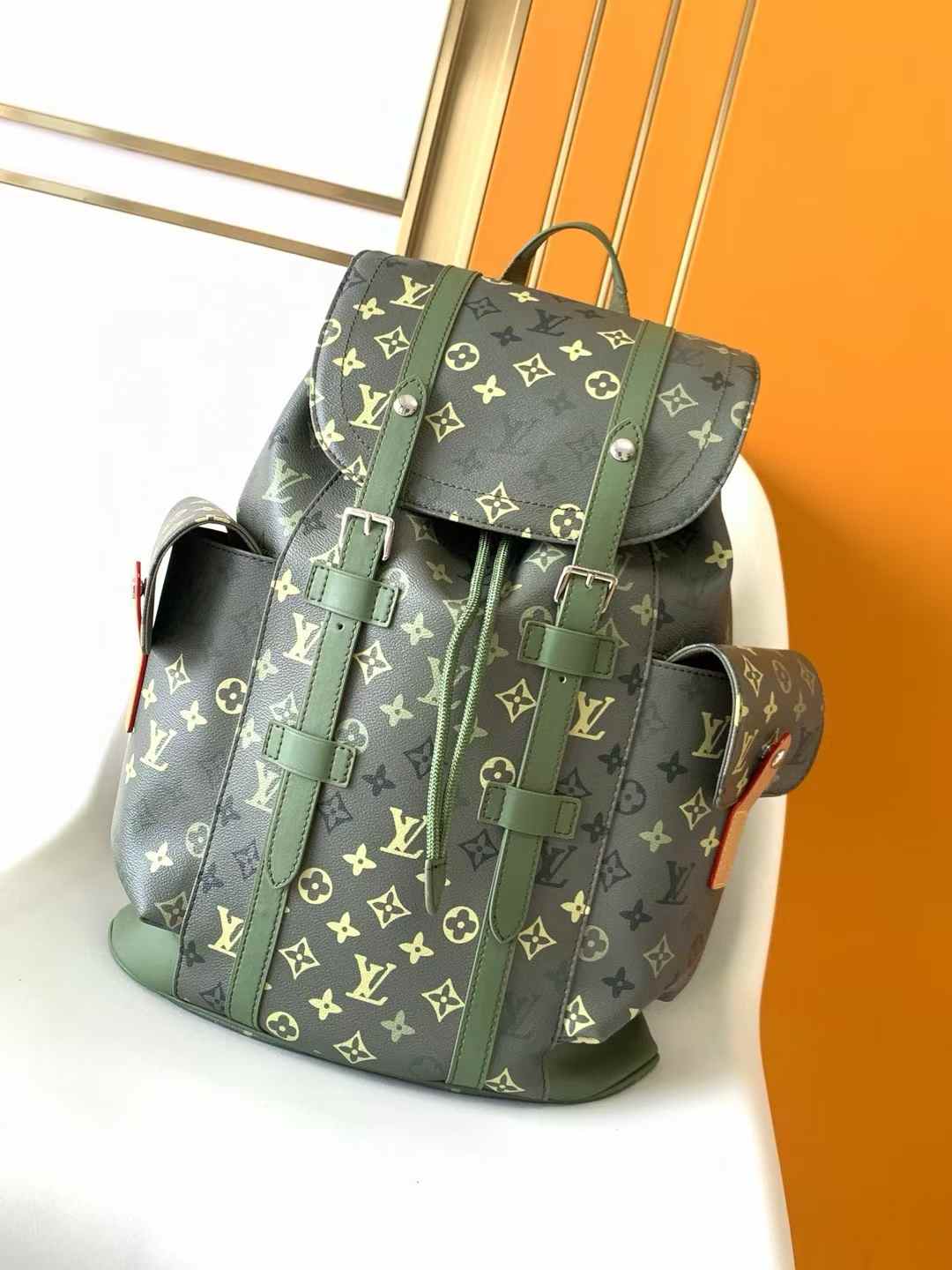 LV Christopher MM Monogram Surplus backpack