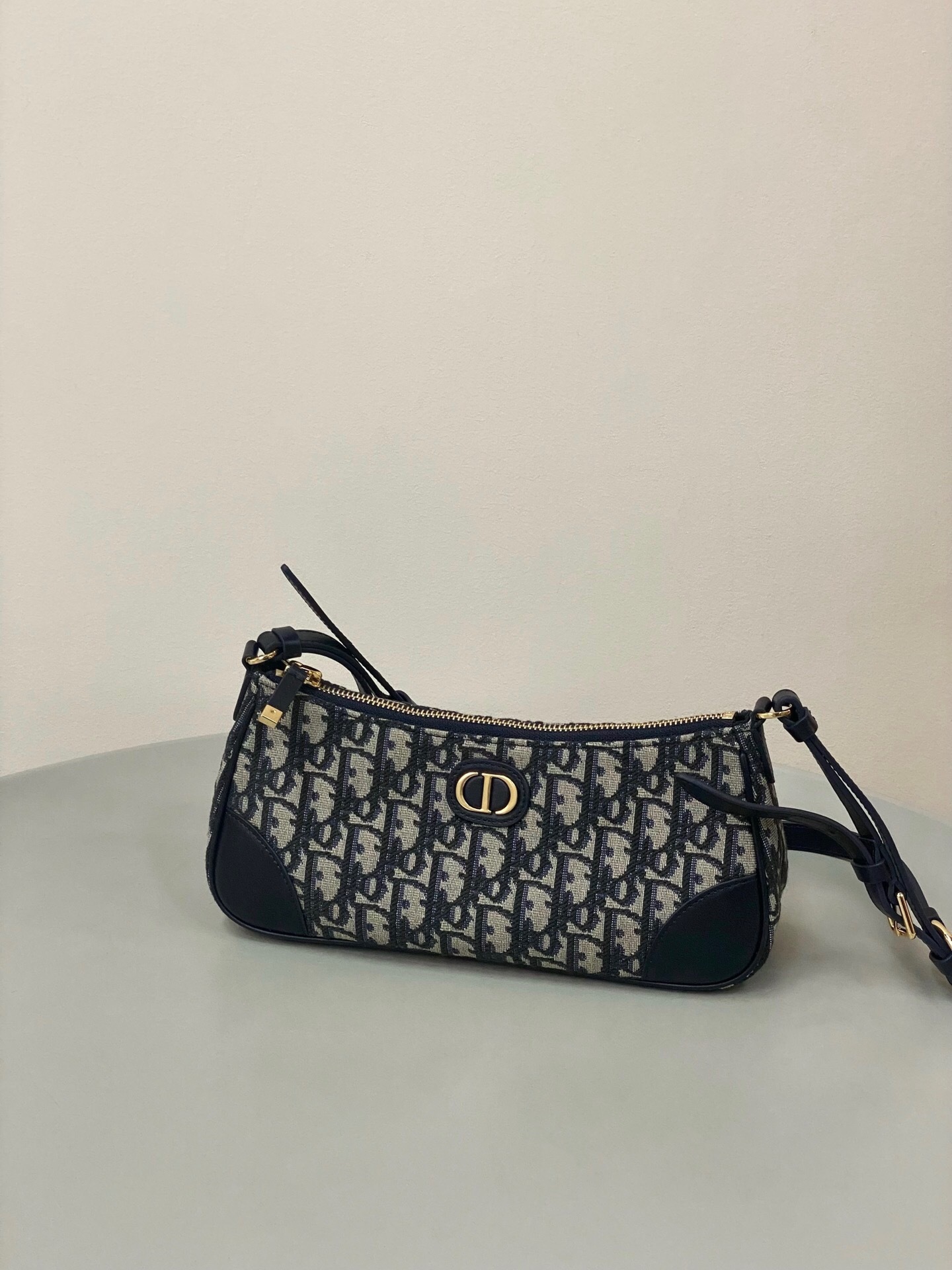 Dior 30 Montaigne Wanderlust Mini Bag in blue