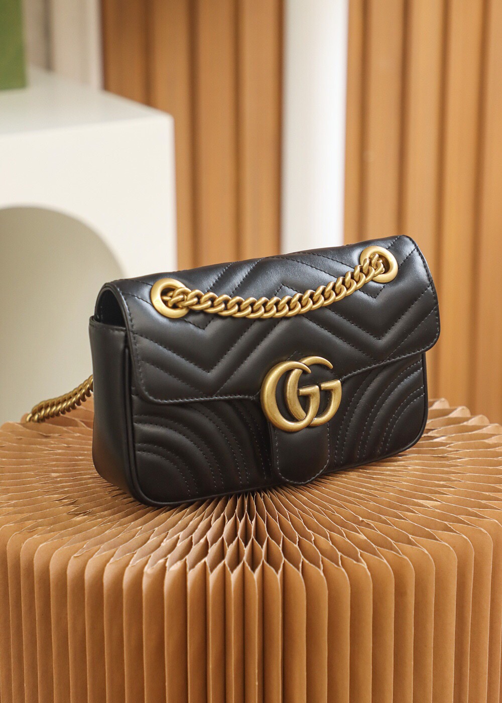Gucci ? ? ??????? Black 446744 Size 22*13*6cm