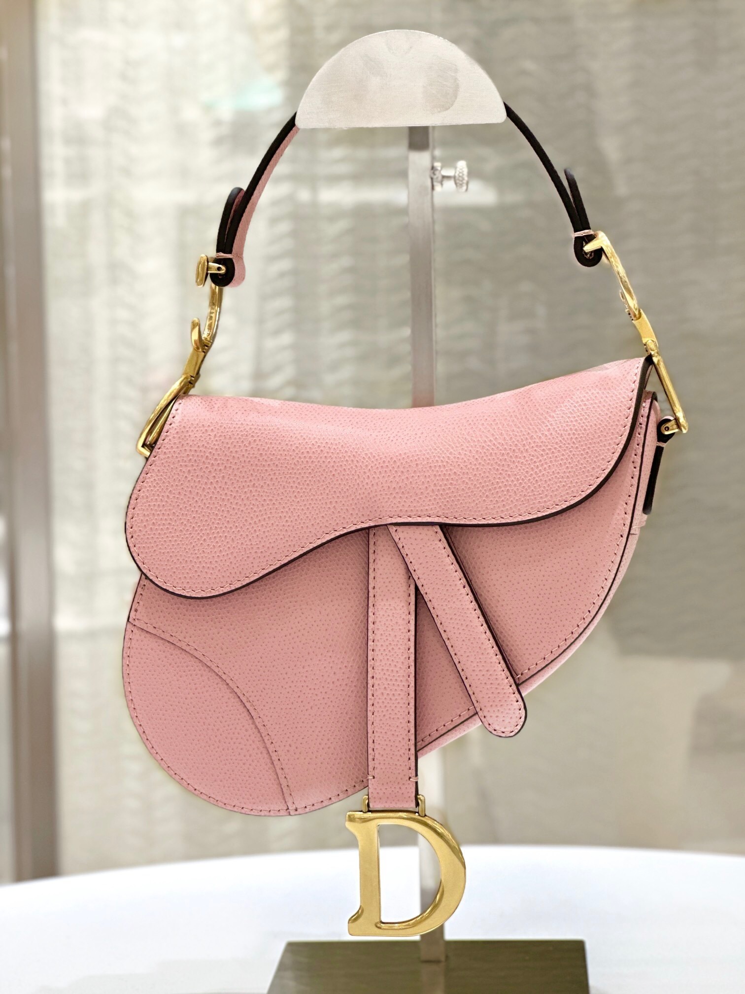 Christian Dior Saddle bag pink