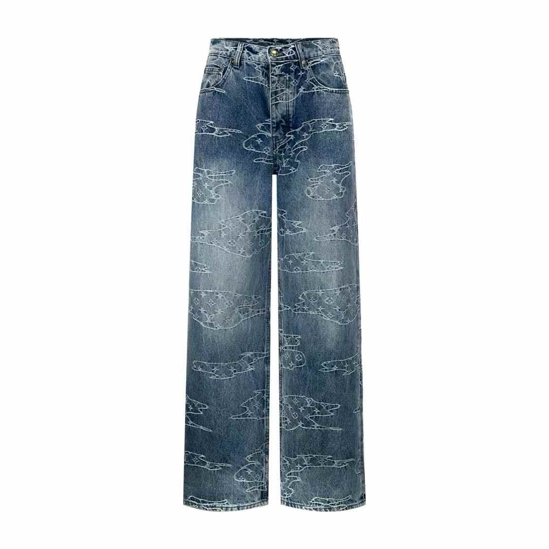 LV denim jeans
