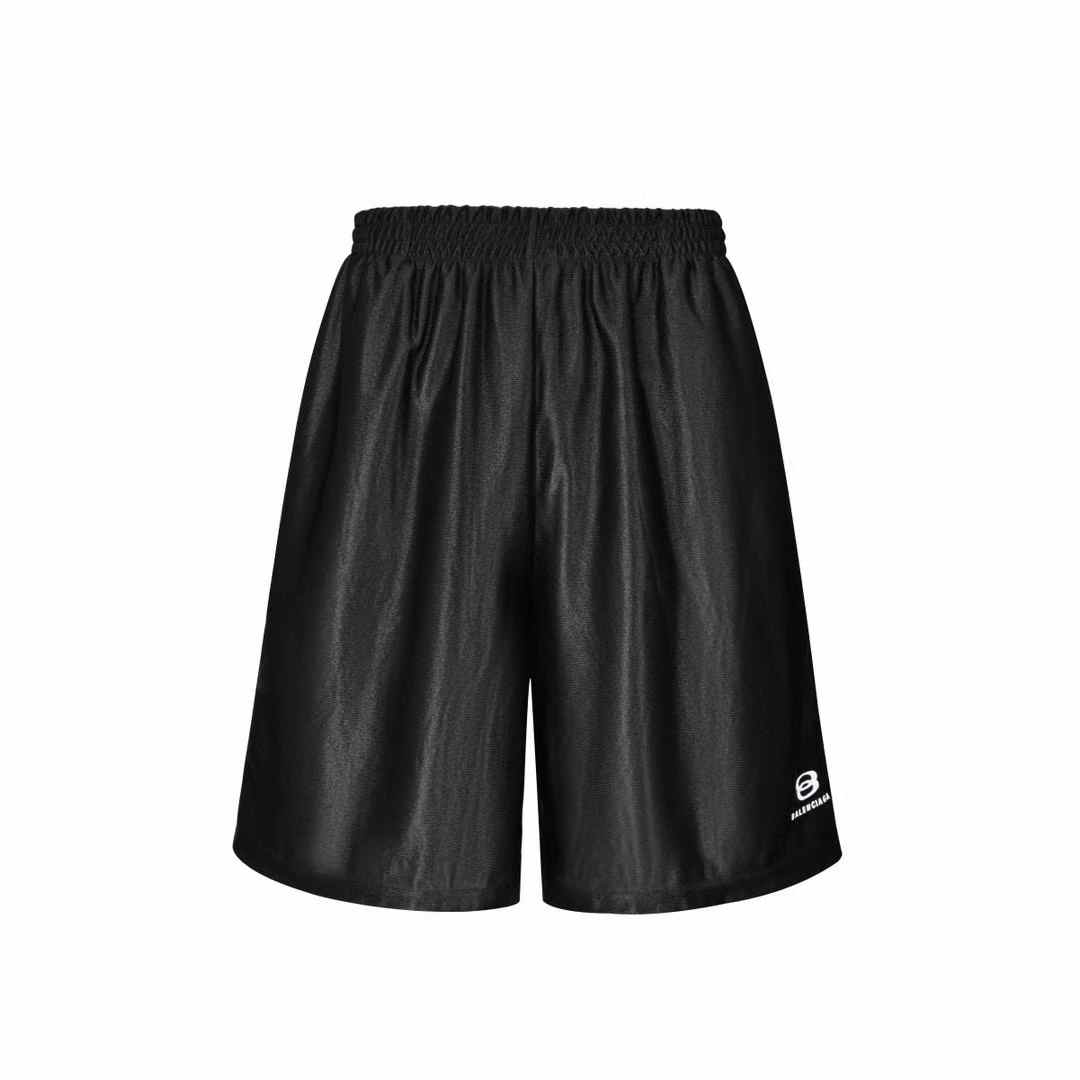 Balenciaga "Unity Sports Icon" track shorts or "Basketball Series" shorts Black