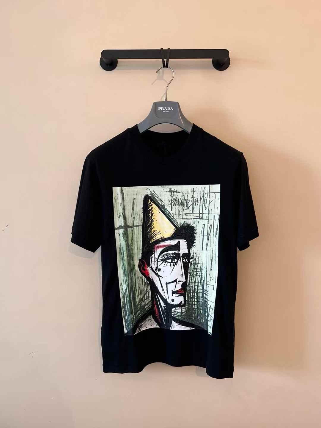 Prada Print jersey T-shirt