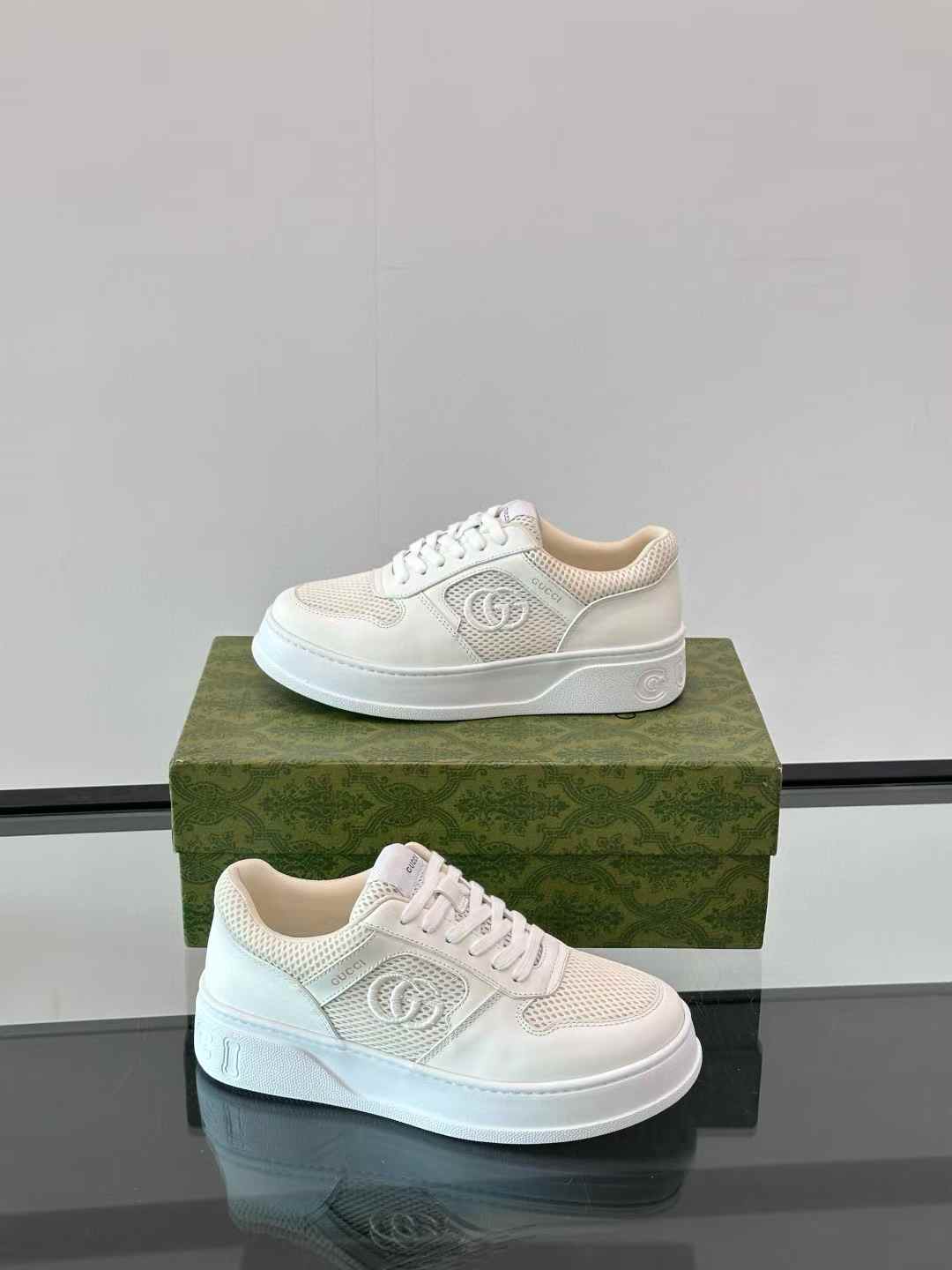 Gucci men's white sneaker
