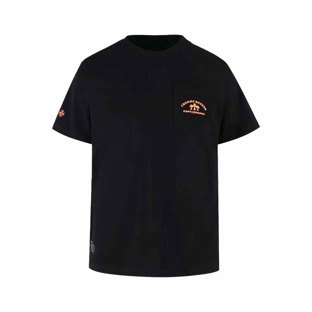 Chrome Hearts logo-print t-shirt Black black