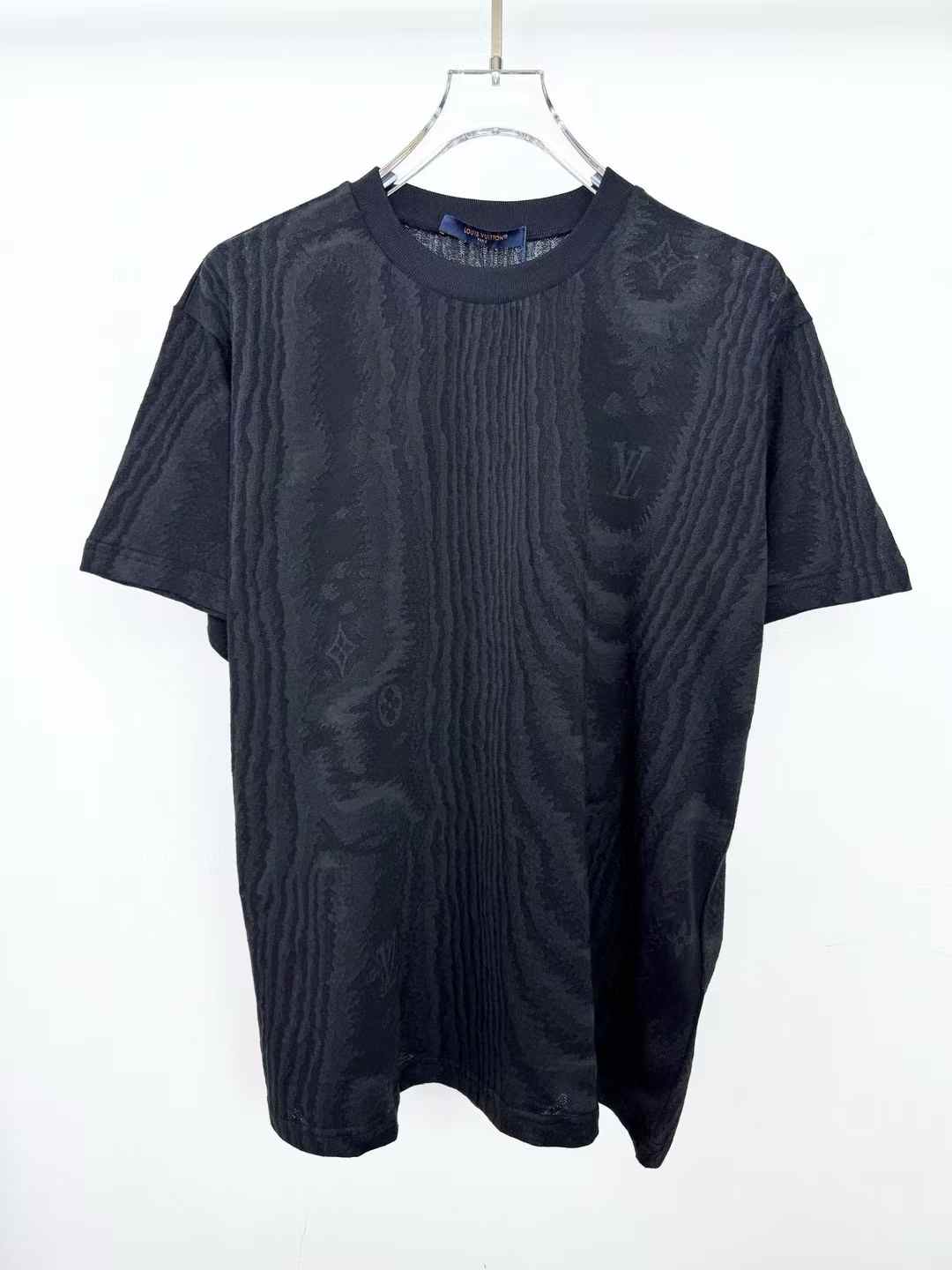 LV Jersey Jacquard T-shirt in black