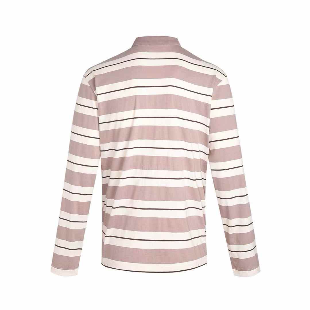 Miu Miu striped cotton jersey polo shirt