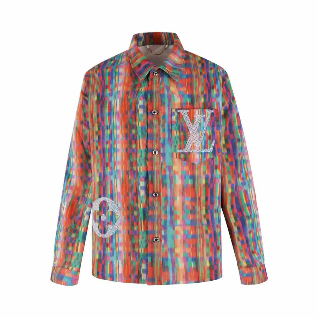 LV Trompe L'Oeil Printed Overshirt