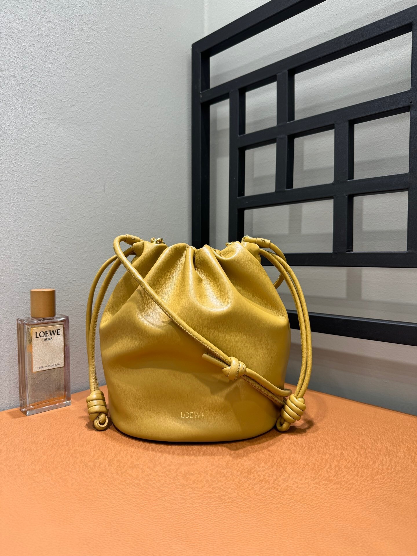 Loewe Flamenco Purse Bucket bag in mellow nappa lambskin