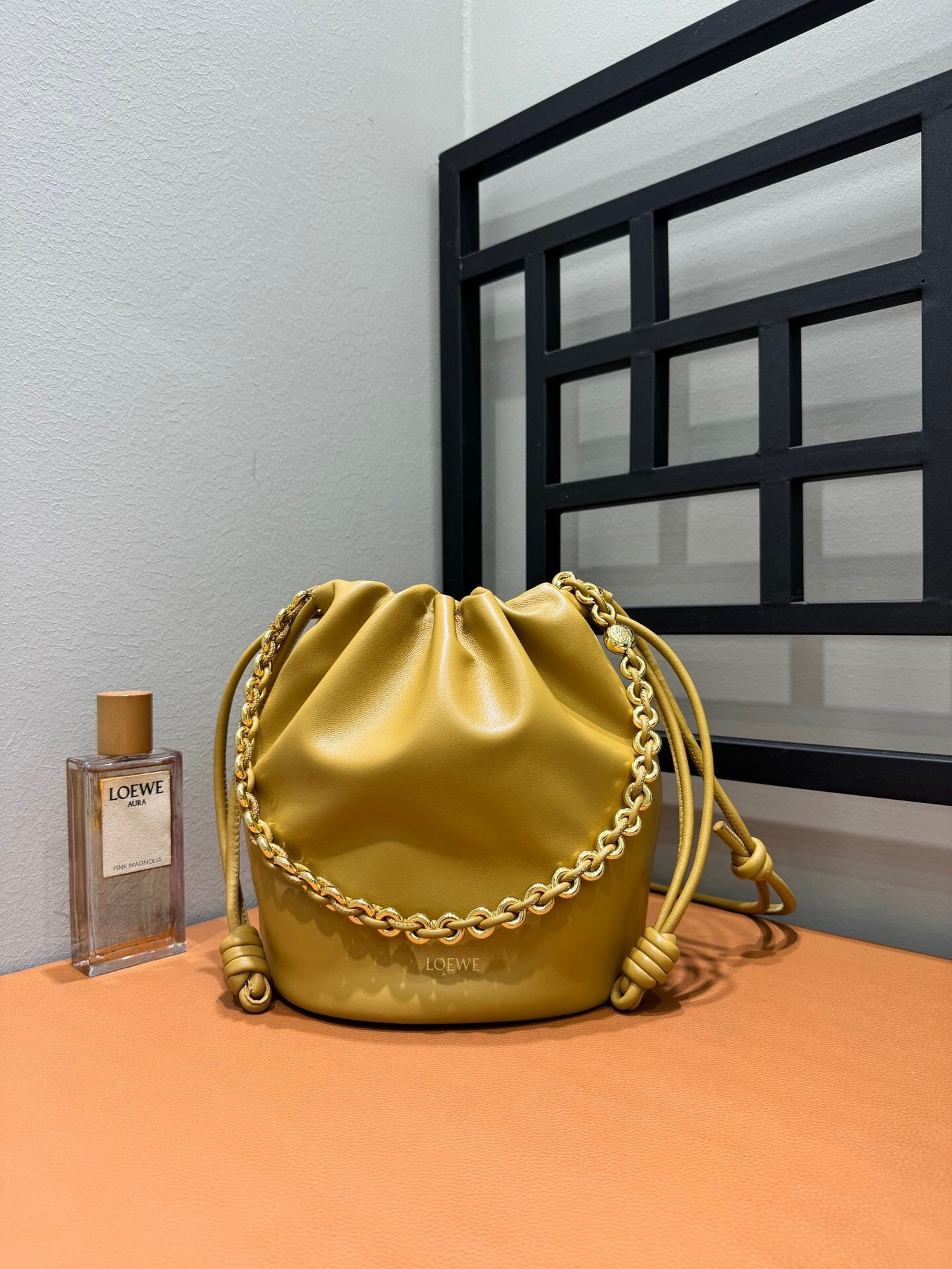 Loewe Flamenco Purse Bucket bag in mellow nappa lambskin