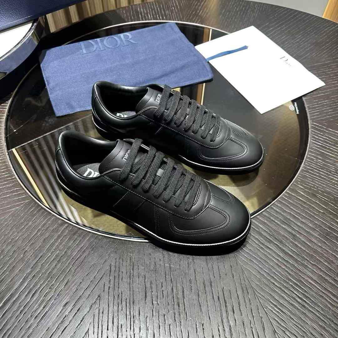 Dior B01 Matchpoint sneakers in black smooth calfskinsleek, low-top silhouette