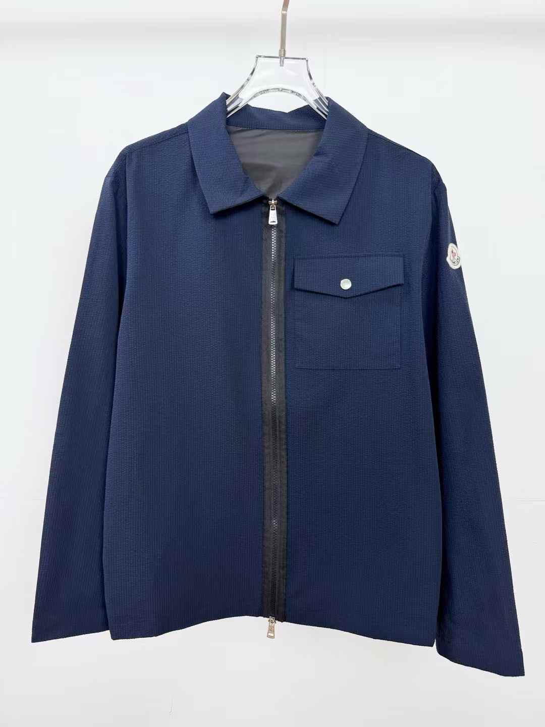 Moncler logo-patch track pants in navy blue