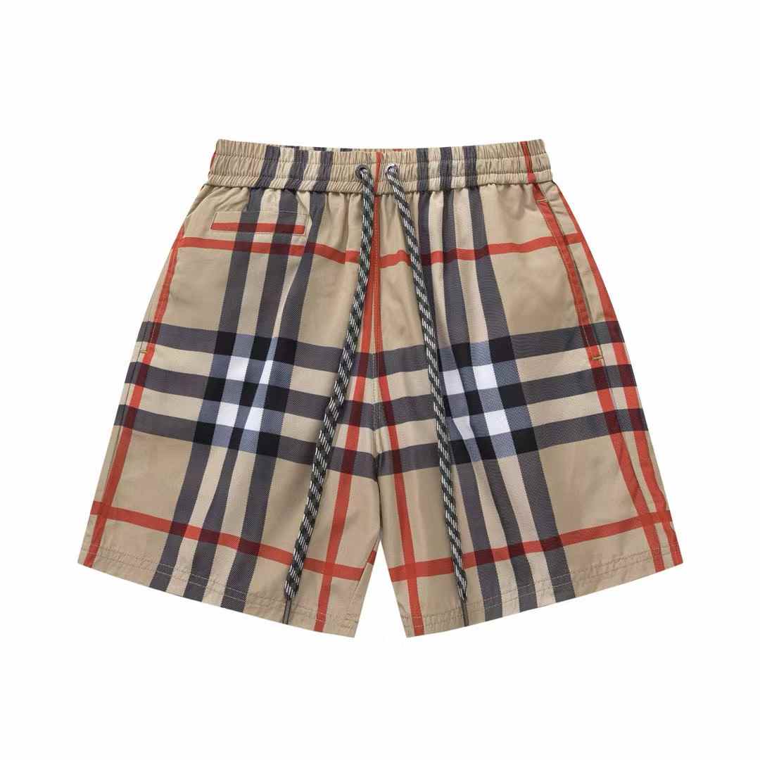 Burberry check swim shorts