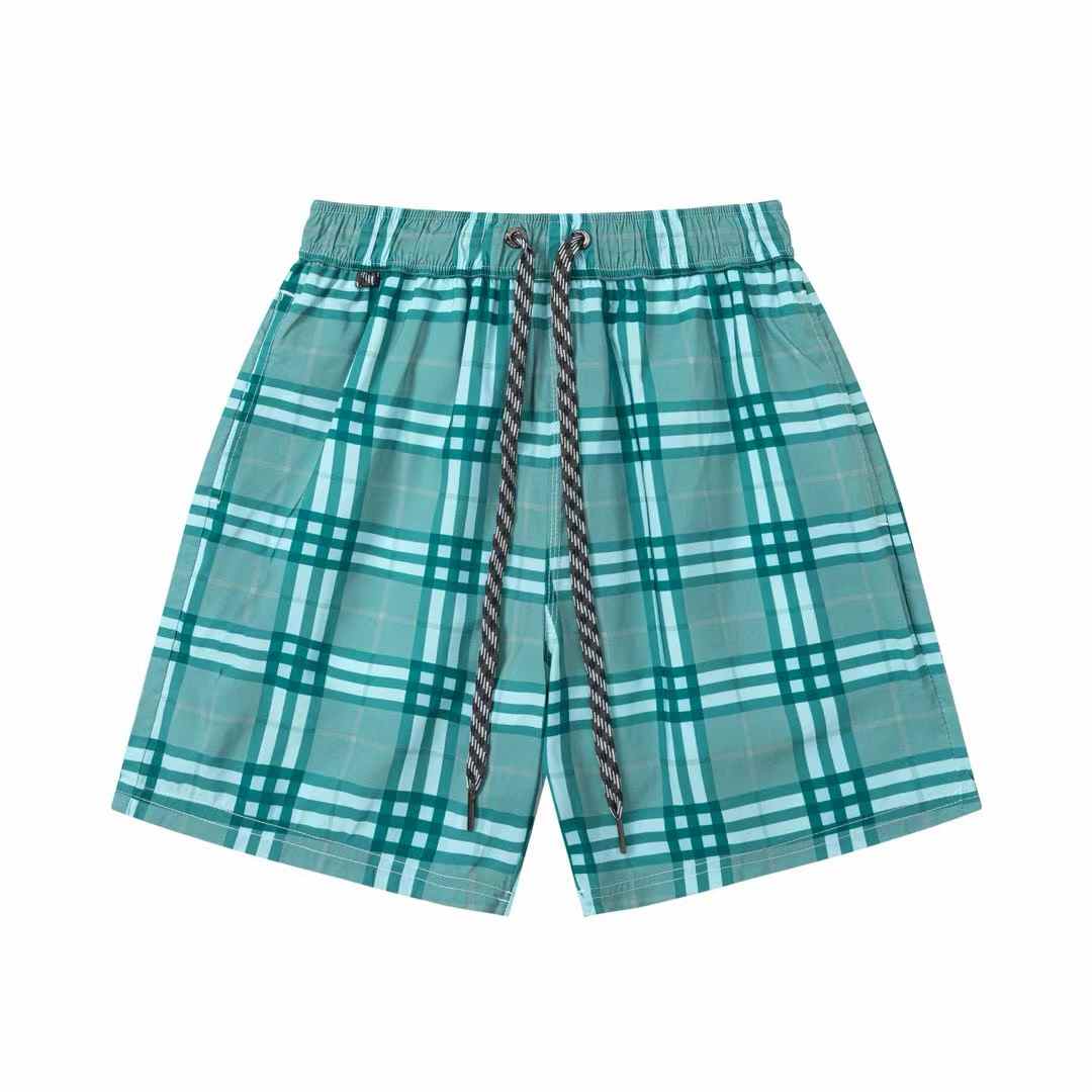 Burberry Check Stretch Cotton Shorts