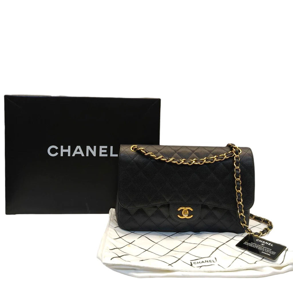 Chanel Classic Double Flap Bag Black