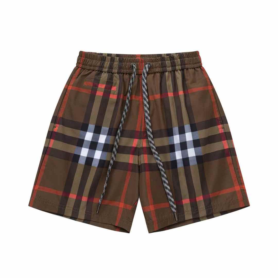 Burberry check-print shorts