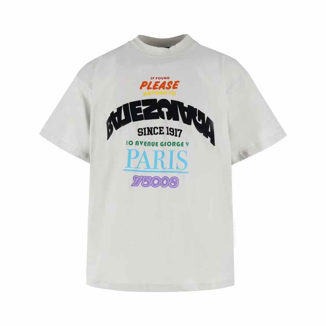 Balenciaga logo-print oversized T-shirt White