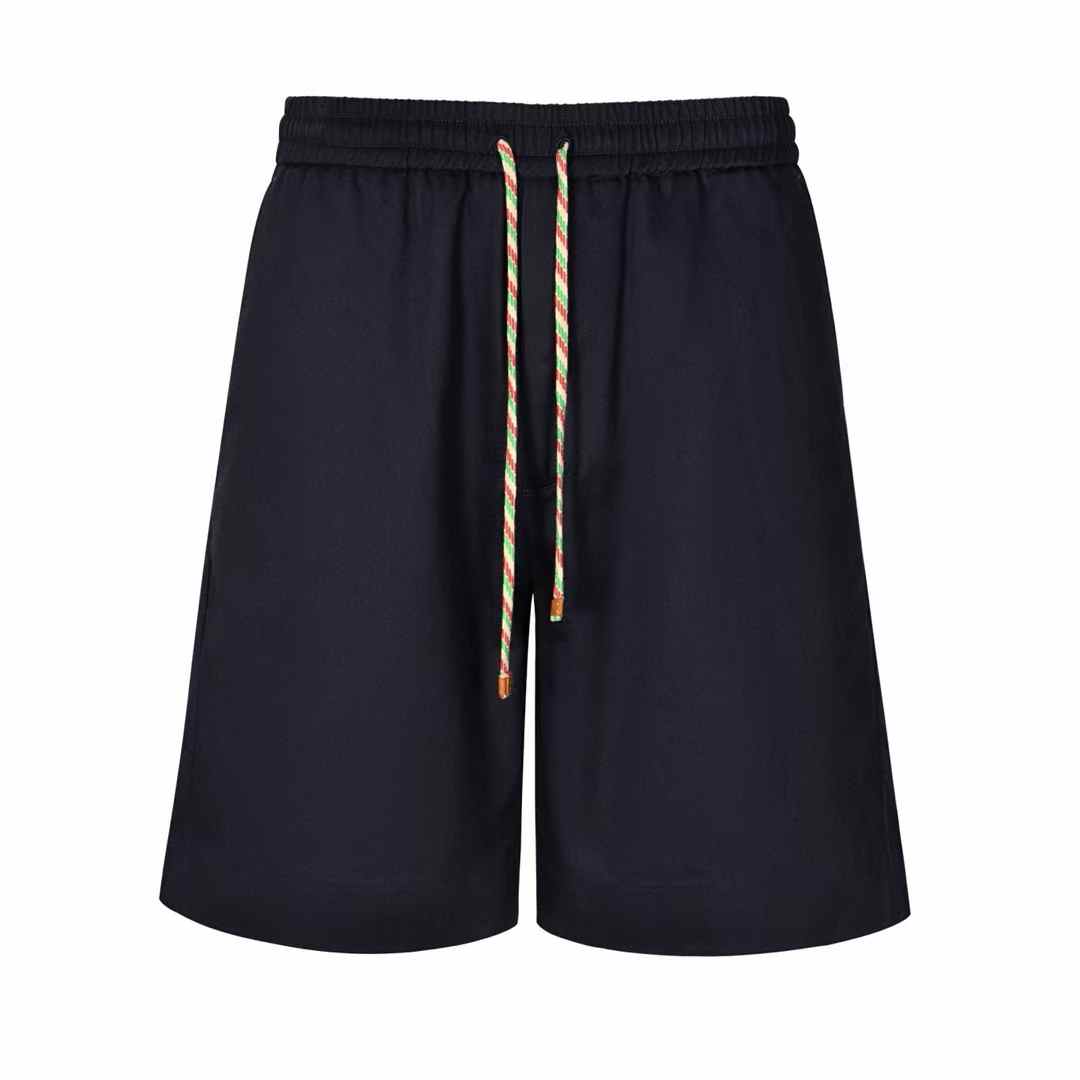 Gucci men's shorts with an elasticated waistband featuring the Gucci logo Black