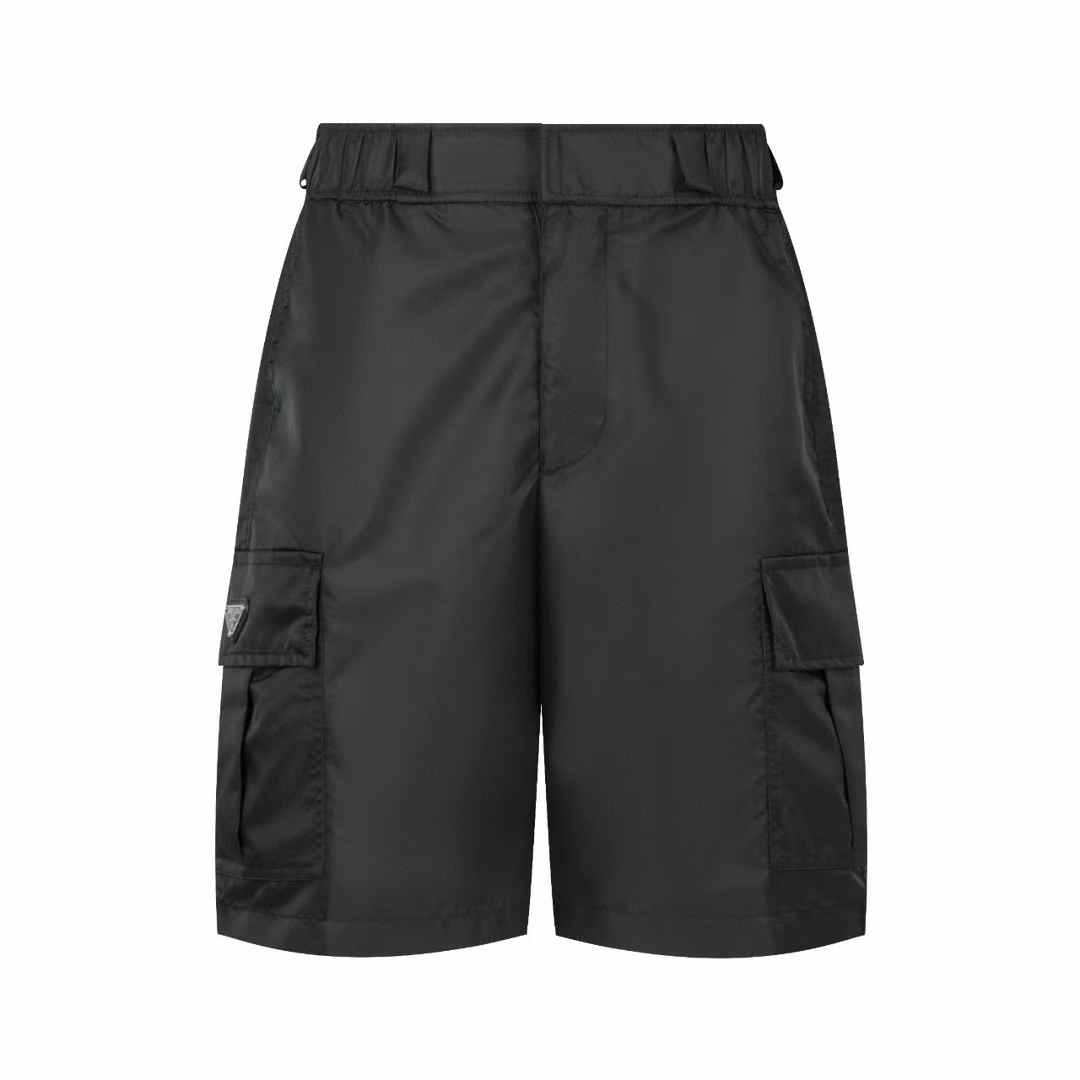 Prada Re-Nylon Bermuda shorts in black