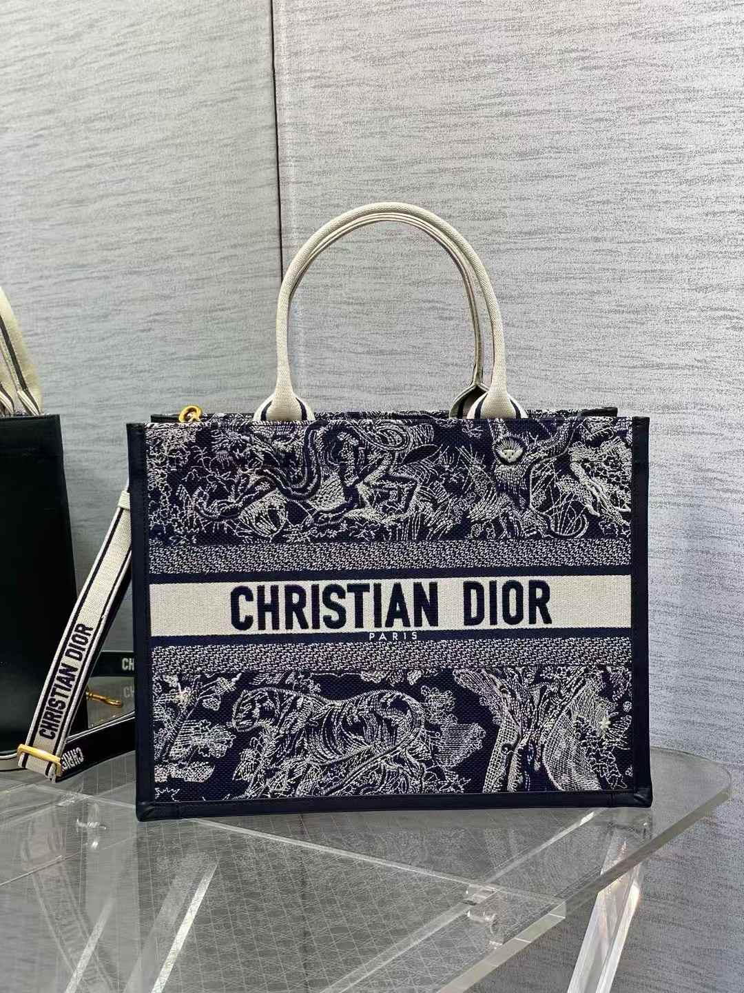 Dior Book Tote, an original creation by Maria Grazia Chiuri