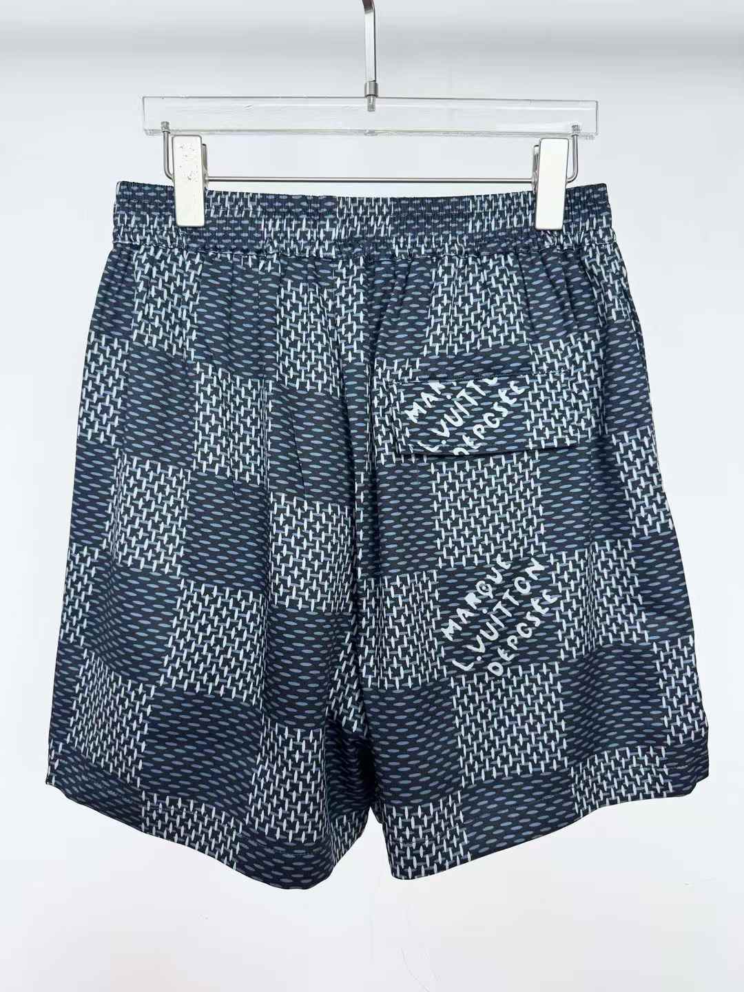 LV Damier Quilted Cotton Shorts
